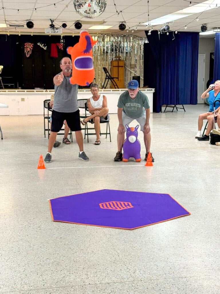 Senior Olympics at Holiday RV Park in Leesburg, Florida.