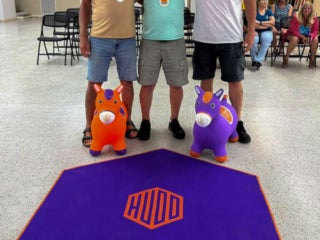 Senior Olympics at Holiday RV Park in Leesburg, Florida.