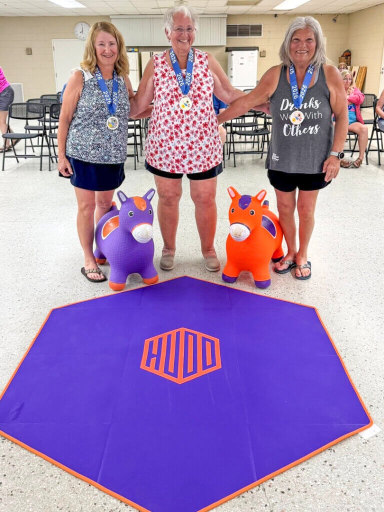 Senior Olympics at Holiday RV Park in Leesburg, Florida.