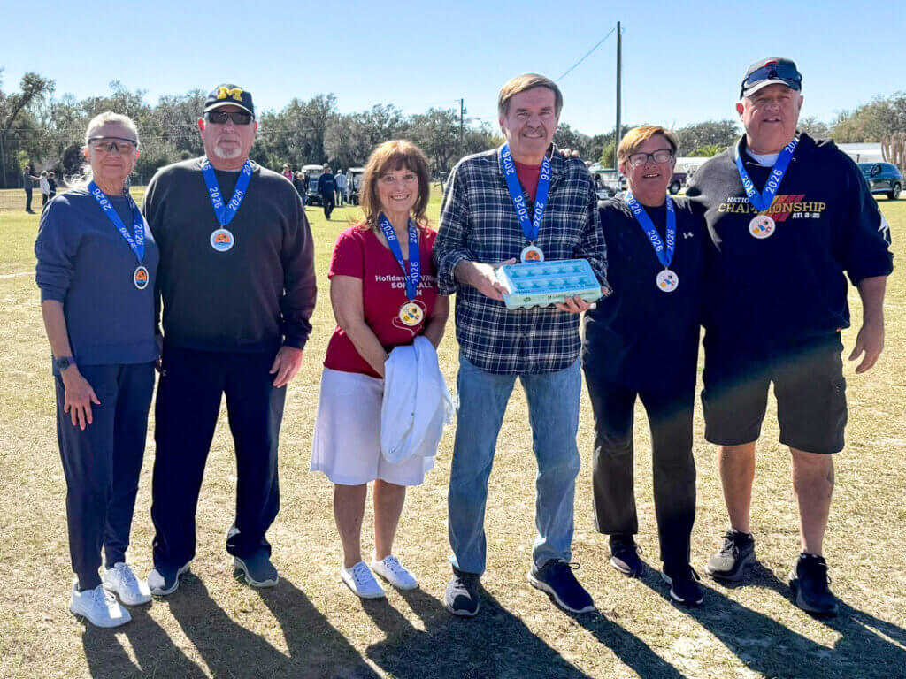 Senior Olympics at Holiday RV Park in Leesburg, Florida.