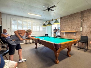 Senior Olympics at Holiday RV Park in Leesburg, Florida.