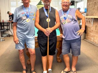 Senior Olympics at Holiday RV Park in Leesburg, Florida.