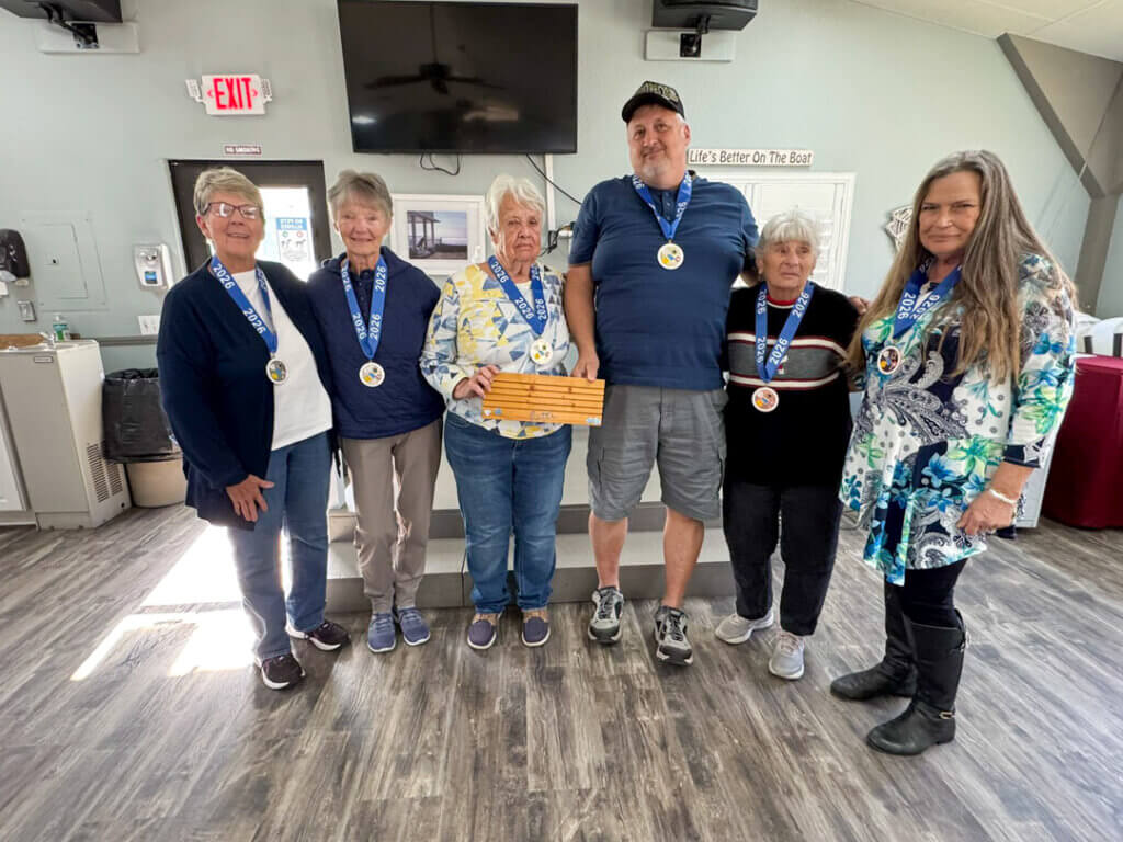 Senior Olympics at Holiday RV Park in Leesburg, Florida.