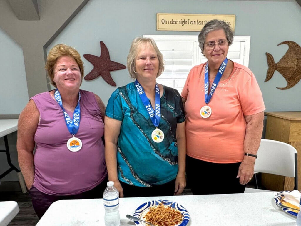 Senior Olympics at Holiday RV Park in Leesburg, Florida.