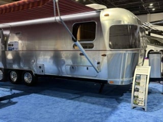 Photo of the Airstream Travel Trailer collaboration with Stetson and the 6666 Ranch at the 2026 Florida RV SuperShow in Tampa, Florida.