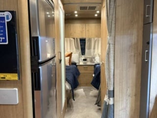 Photo of an Airstream Travel Trailer at the 2026 Florida RV SuperShow in Tampa, Florida.