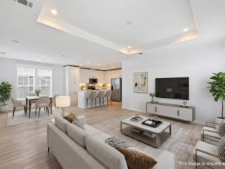 EBV - 20513 Polynesian Lp - Virtually Staged 02 Virtually staged interior of 20513 Polynesian Lp. at Estero Bay Village in Estero, Florida.