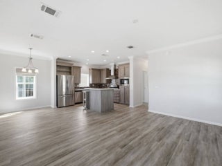 Interior of 20548 Polynesian Lp. at Estero Bay Village in Estero, Florida.