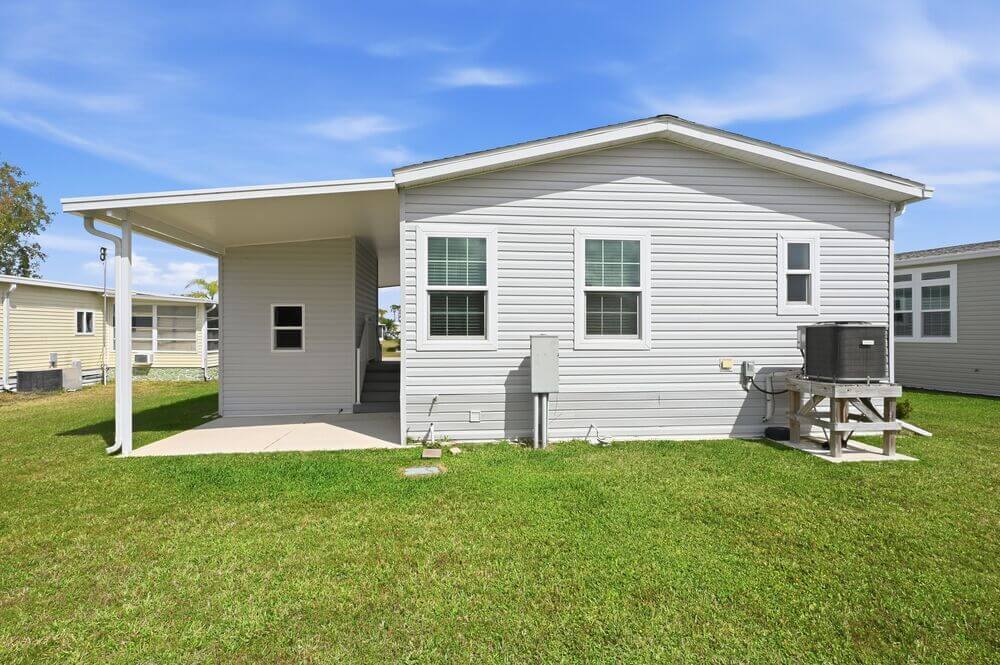 EBV - 20548 Polynesian Lp. 05 Exterior of 20548 Polynesian Lp. at Estero Bay Village in Estero, Florida.