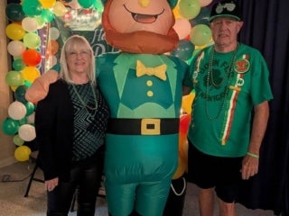 St. Patrick's Day celebrations at Holiday RV Park