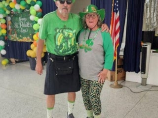 St. Patrick's Day celebrations at Holiday RV Park