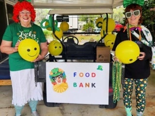 St. Patrick's Day celebrations at Holiday RV Park