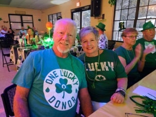 St. Patrick's Day celebrations at Holiday RV Park