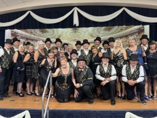 Annual Fashion Show at Jamaica Bay Village in Fort Myers, Florida.