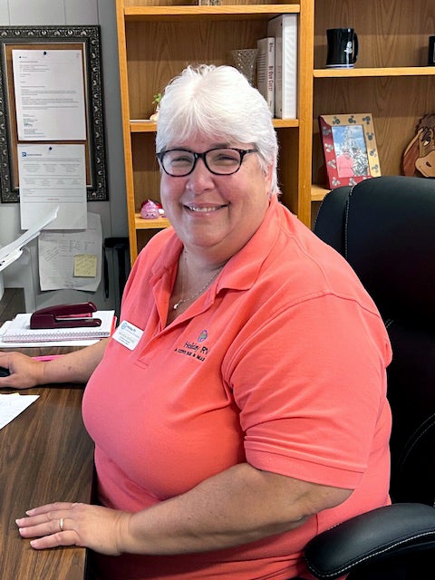Melinda Refenes, community manager at 55+ Holiday RV Park in Leesburg, FL.