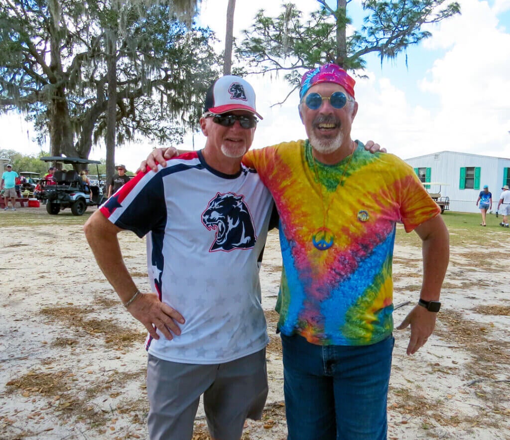 Hippie Fest at 55+ Holiday RV Park in Leesburg, Fl.