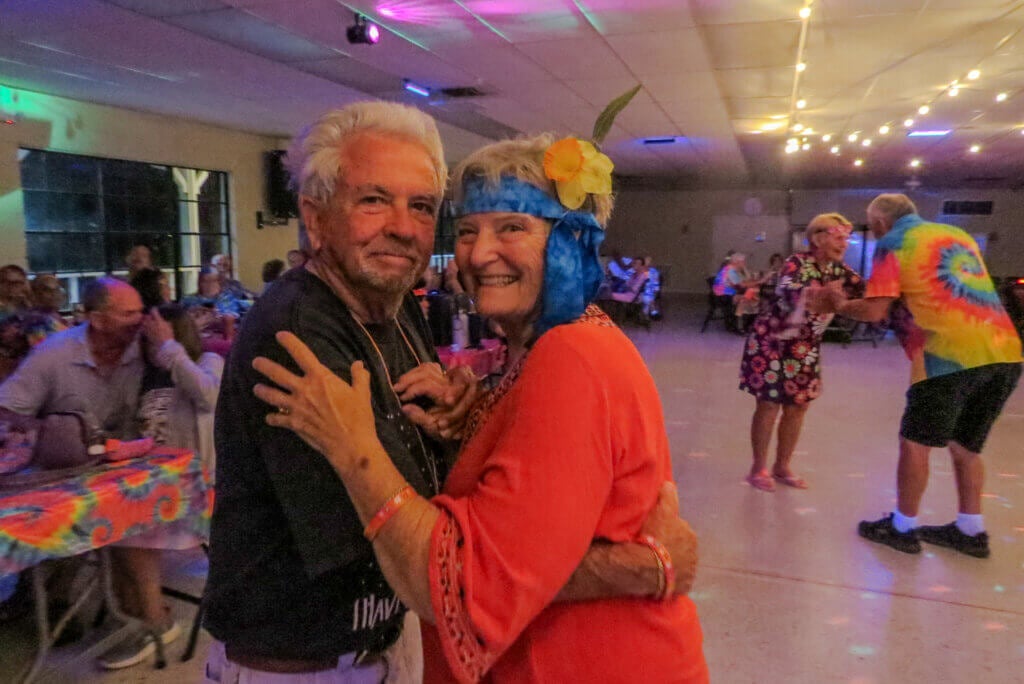 Hippie Fest at 55+ Holiday RV Park in Leesburg, Fl.
