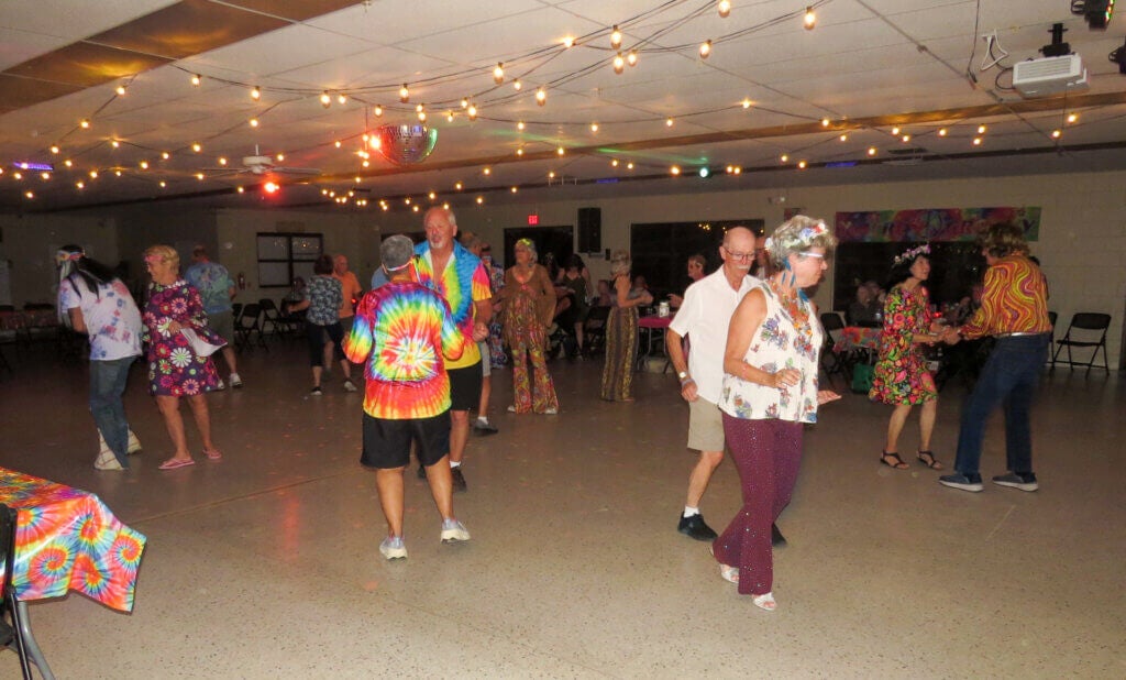 Hippie Fest at 55+ Holiday RV Park in Leesburg, Fl.