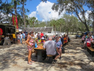 Hippie Fest at 55+ Holiday RV Park in Leesburg, Fl.