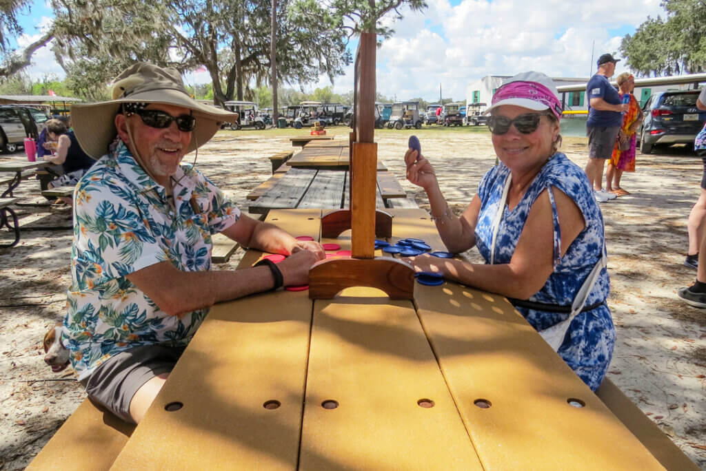 Hippie Fest at 55+ Holiday RV Park in Leesburg, Fl.