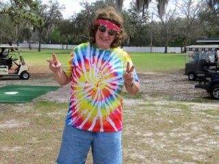 Hippie Fest at 55+ Holiday RV Park in Leesburg, Fl.