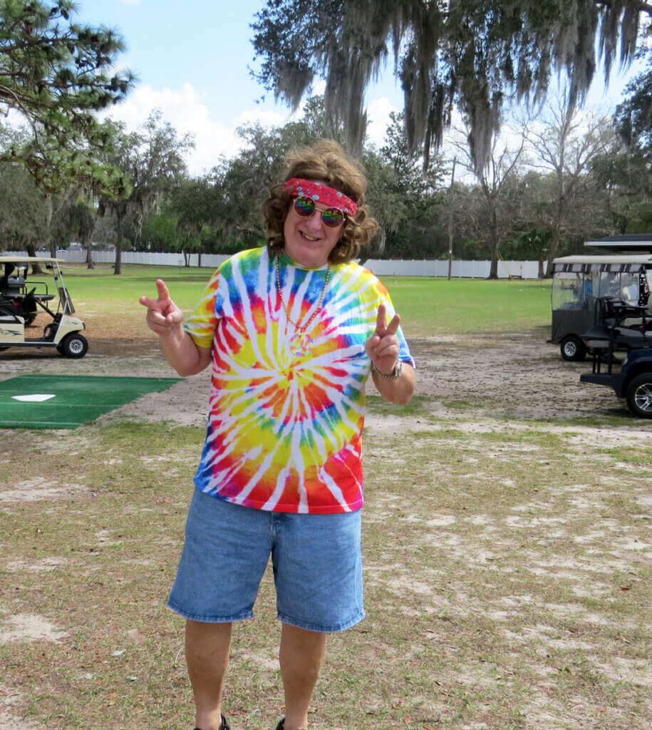 Hippie Fest at 55+ Holiday RV Park in Leesburg, Fl.