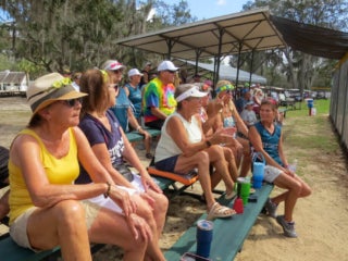 Hippie Fest at 55+ Holiday RV Park in Leesburg, Fl.