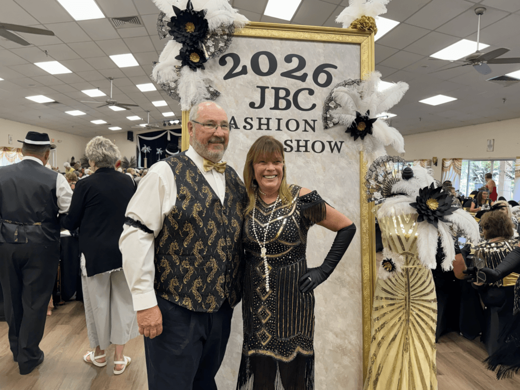 Annual Fashion Show at Jamaica Bay Village in Fort Myers, Florida.