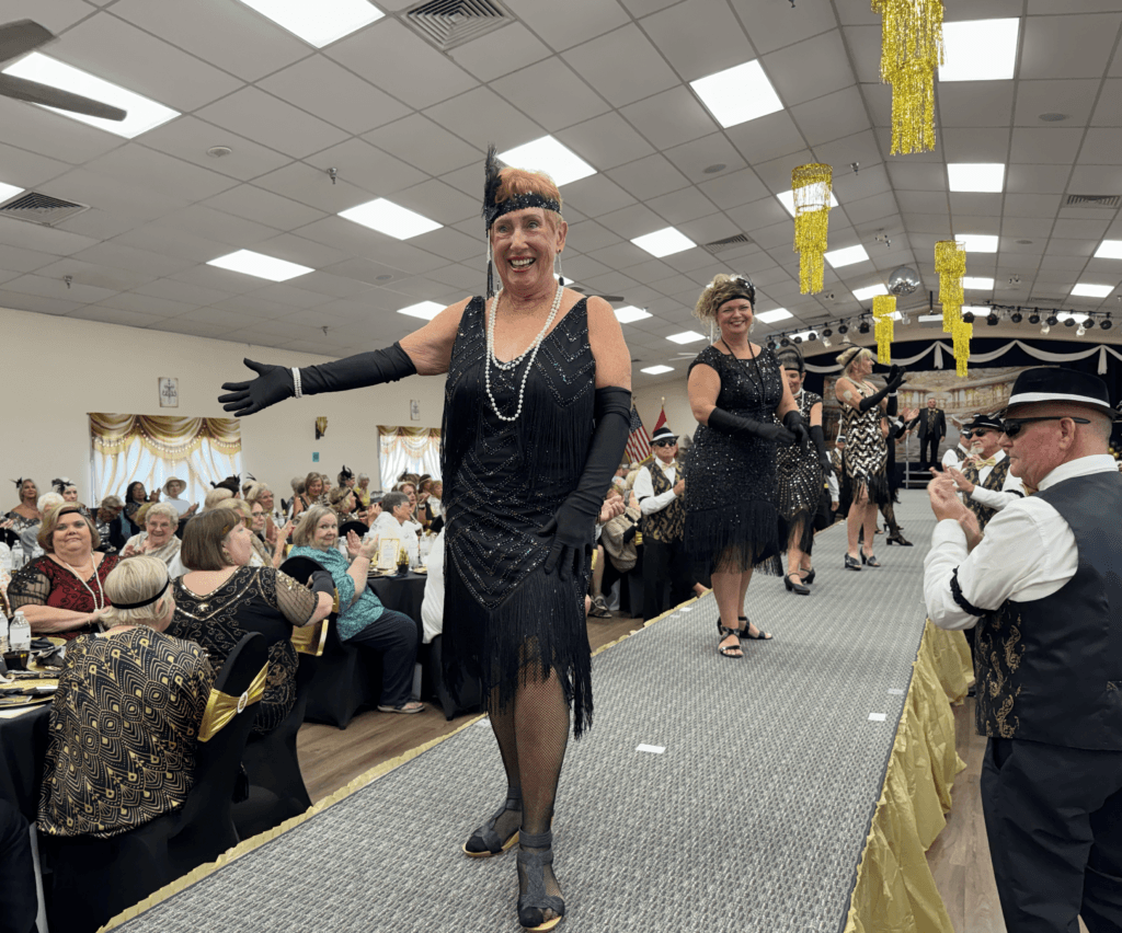 Annual Fashion Show at Jamaica Bay Village in Fort Myers, Florida.