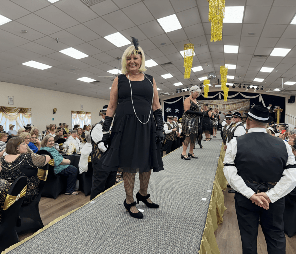 Annual Fashion Show at Jamaica Bay Village in Fort Myers, Florida.