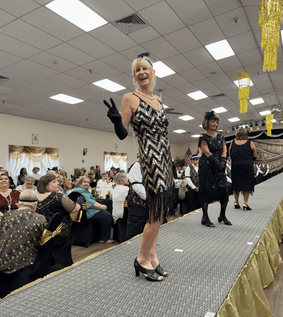 Annual Fashion Show at Jamaica Bay Village in Fort Myers, Florida.