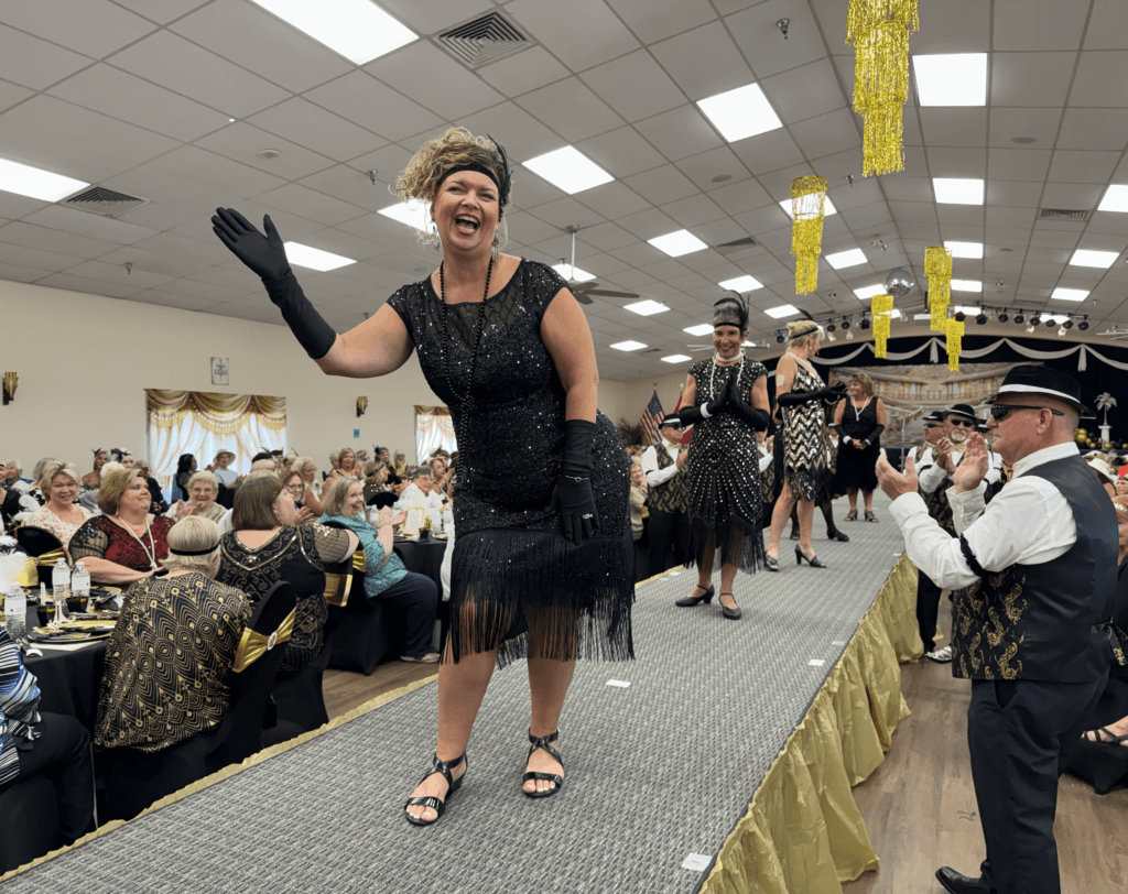 Annual Fashion Show at Jamaica Bay Village in Fort Myers, Florida.