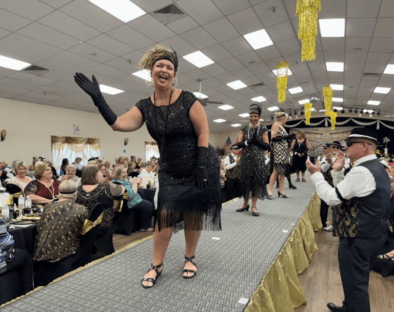Annual Fashion Show at Jamaica Bay Village in Fort Myers, Florida.