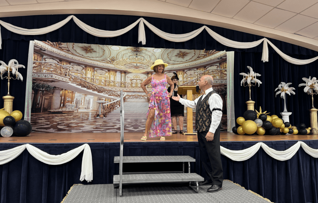 Annual Fashion Show at Jamaica Bay Village in Fort Myers, Florida.