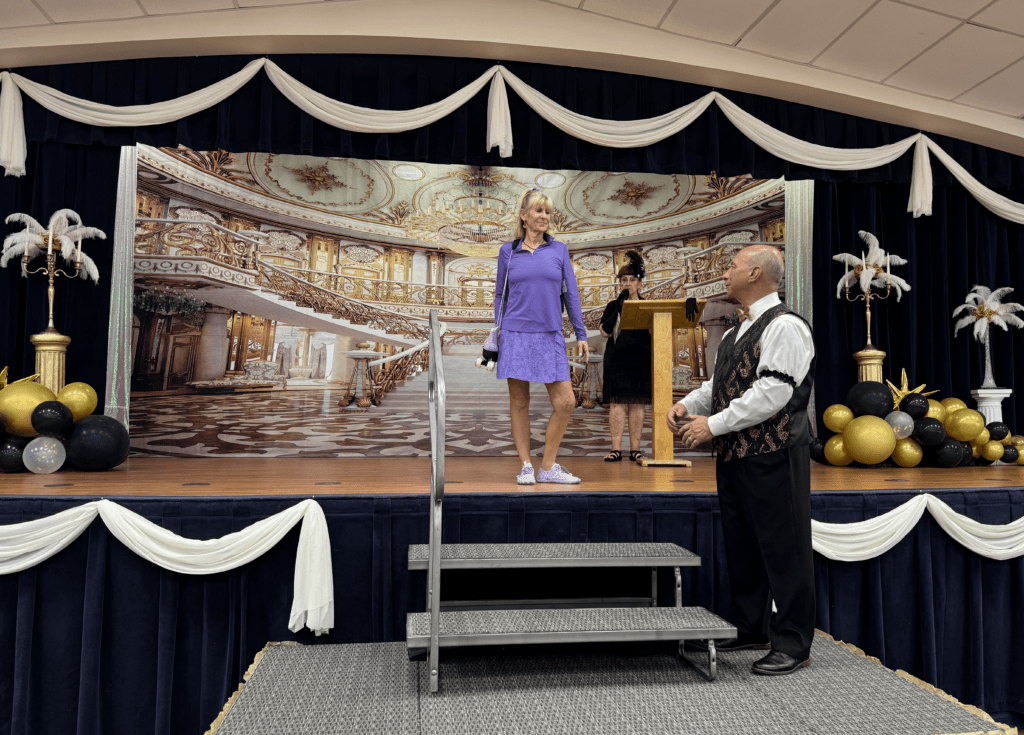 Annual Fashion Show at Jamaica Bay Village in Fort Myers, Florida.