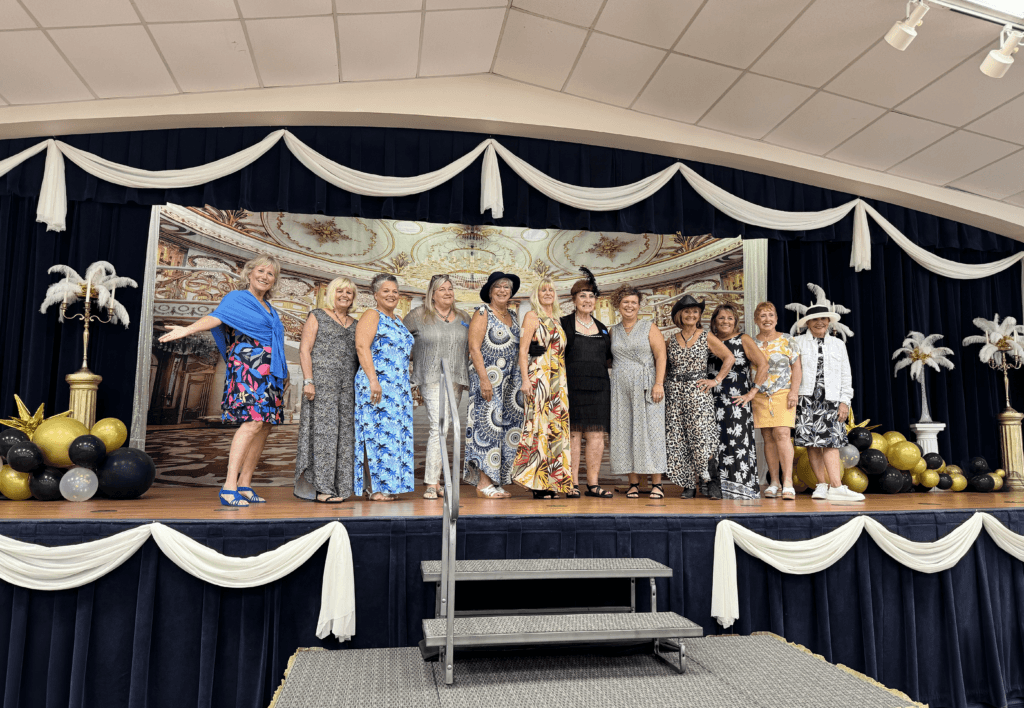 Annual Fashion Show at Jamaica Bay Village in Fort Myers, Florida.