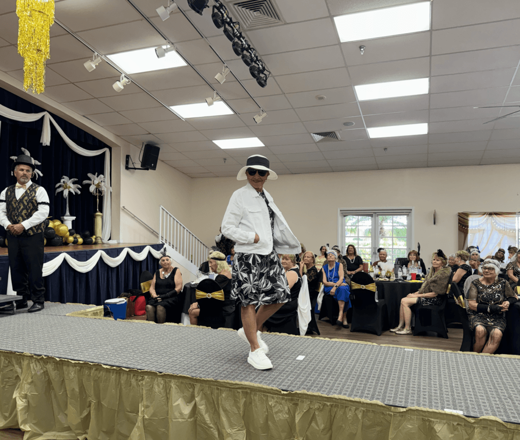 Annual Fashion Show at Jamaica Bay Village in Fort Myers, Florida.