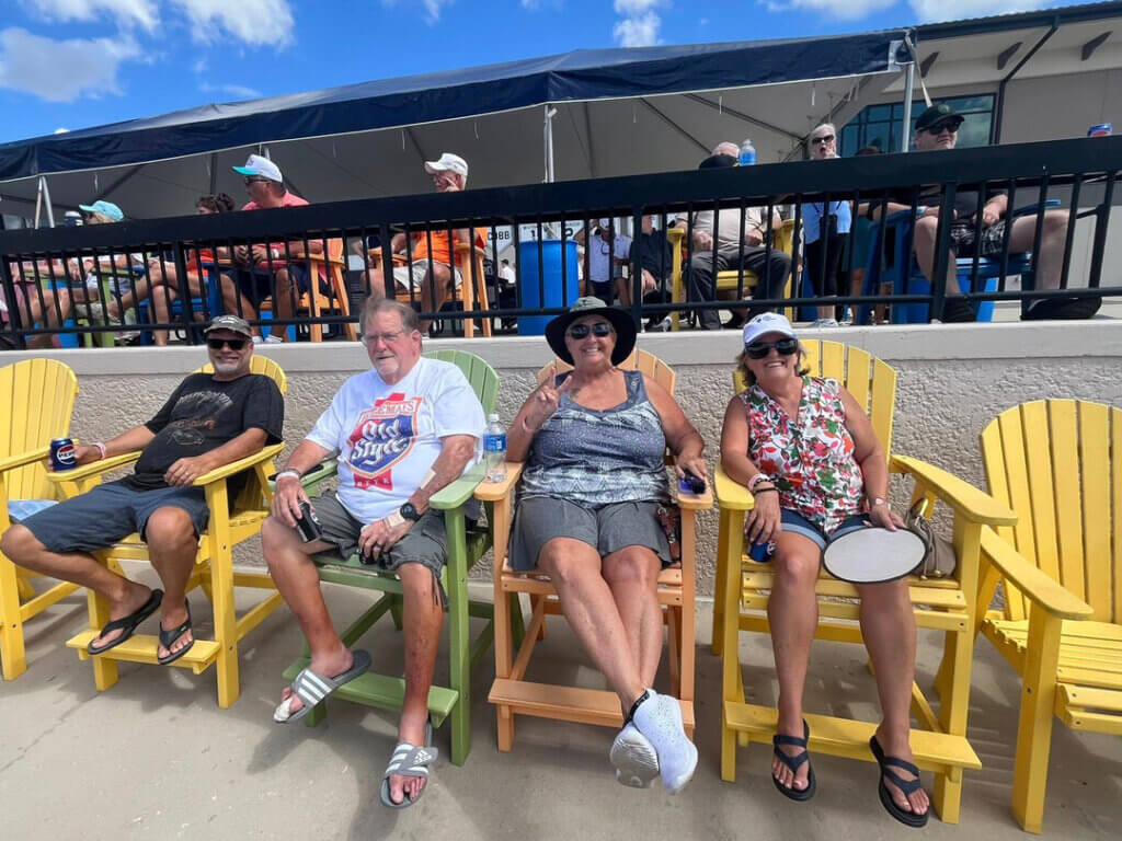 Cypress Lakes Village residents hit the Detroit Tigers Spring Training baseball game in Florida.