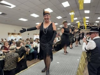 Annual Fashion Show at Jamaica Bay Village in Fort Myers, Florida.