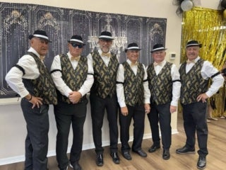 Annual Fashion Show at Jamaica Bay Village in Fort Myers, Florida.