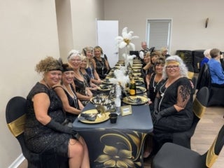 Annual Fashion Show at Jamaica Bay Village in Fort Myers, Florida.