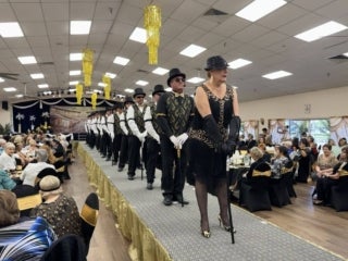 Annual Fashion Show at Jamaica Bay Village in Fort Myers, Florida.