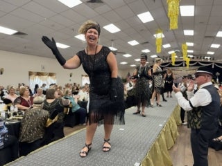 Annual Fashion Show at Jamaica Bay Village in Fort Myers, Florida.