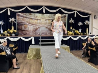 Annual Fashion Show at Jamaica Bay Village in Fort Myers, Florida.