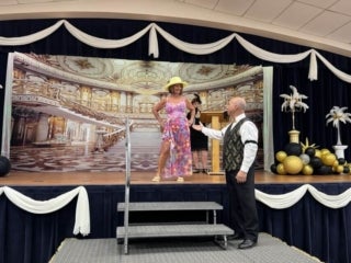 Annual Fashion Show at Jamaica Bay Village in Fort Myers, Florida.