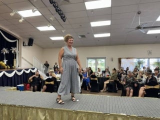 Annual Fashion Show at Jamaica Bay Village in Fort Myers, Florida.