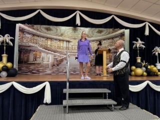 Annual Fashion Show at Jamaica Bay Village in Fort Myers, Florida.