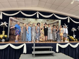 Annual Fashion Show at Jamaica Bay Village in Fort Myers, Florida.