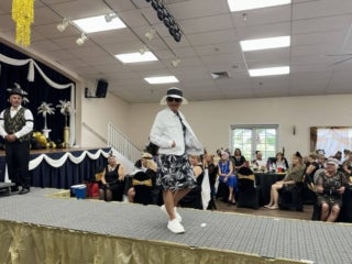 Annual Fashion Show at Jamaica Bay Village in Fort Myers, Florida.