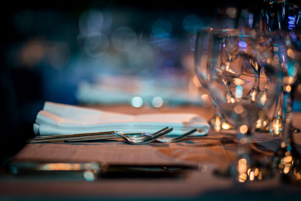 Luxury table setting. Credit: iStock
